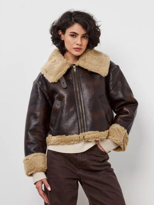 TYO - PELZLEDERJACKE